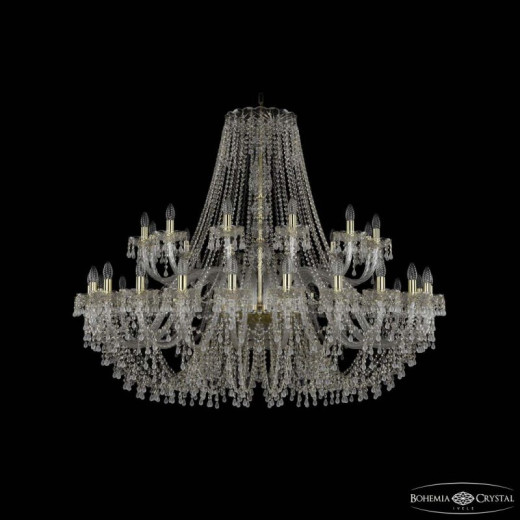 Подвесная люстра Bohemia Ivele Crystal 1410 1410/24+12/530 G V0300