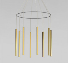 Подвесная люстра Eurosvet  301101 LED латунь