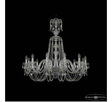 Подвесная люстра Bohemia Ivele Crystal 1402 1402/12/360/XL-95 Ni