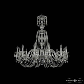 Подвесная люстра Bohemia Ivele Crystal 1402 1402/12/360/XL-95 Ni