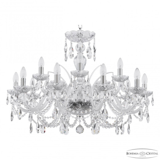 Подвесная люстра Bohemia Ivele Crystal 105 105/10+5/300 Ni
