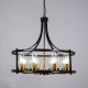 Подвесная люстра Arte Lamp Avior A7011SP-8BK