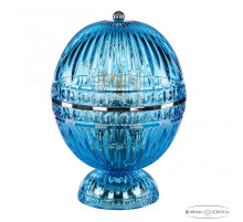 Подвесная люстра Bohemia Ivele Crystal 5680 5480L/20 Ni Aquamarine/M-1G