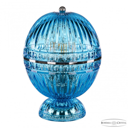 Подвесная люстра Bohemia Ivele Crystal 5680 5480L/20 Ni Aquamarine/M-1G