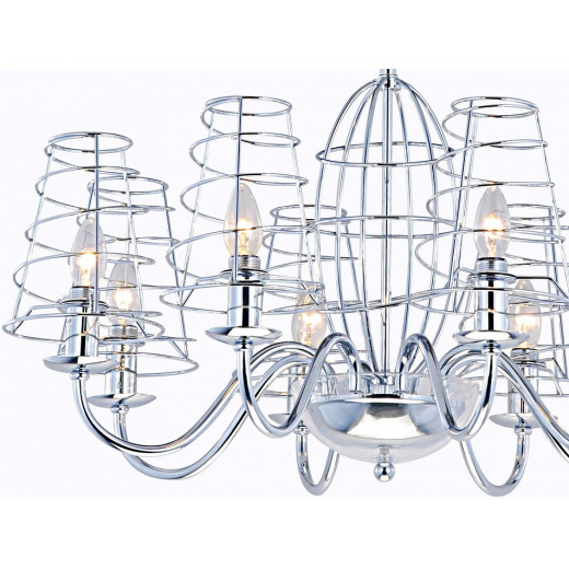 Подвесная люстра Arte Lamp Cage A4320LM-8CC