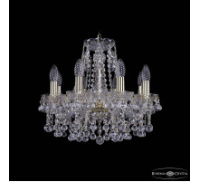 Подвесная люстра Bohemia Ivele Crystal 1409 1409/8/141 G