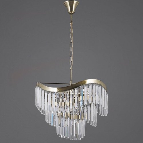 Подвесная люстра ILLUMICO IL3475 IL3475-8PSQ-25AB ELITE
