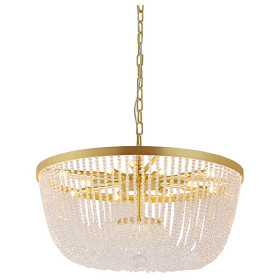 Подвесная люстра Newport LUNA 8320/60 C mat.gold