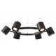 Подвесная люстра Lampit NATI TS P1999-6 BK