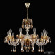 Подвесная люстра Bohemia Ivele Crystal 5417 5417/10/240 G Amber/M-1H K721