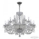 Подвесная люстра Bohemia Ivele Crystal 5402 5402/12+6/300 Ni Clear/M-1F