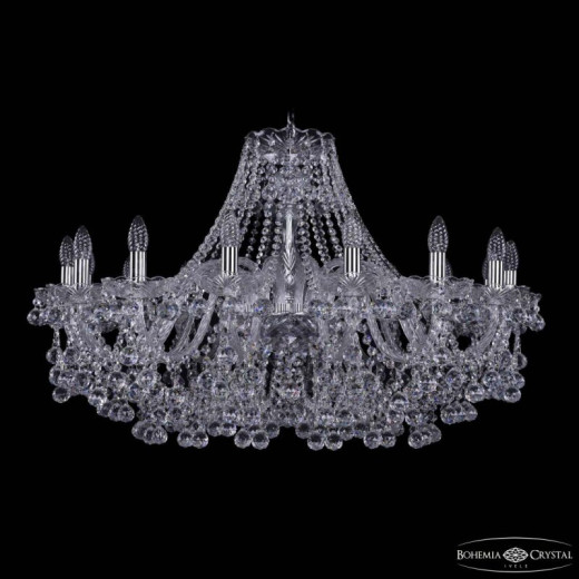 Подвесная люстра Bohemia Ivele Crystal 1409 1409/16/360 Ni