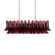 Подвесная люстра Loft it Lilou 10600/1200R Burgundy