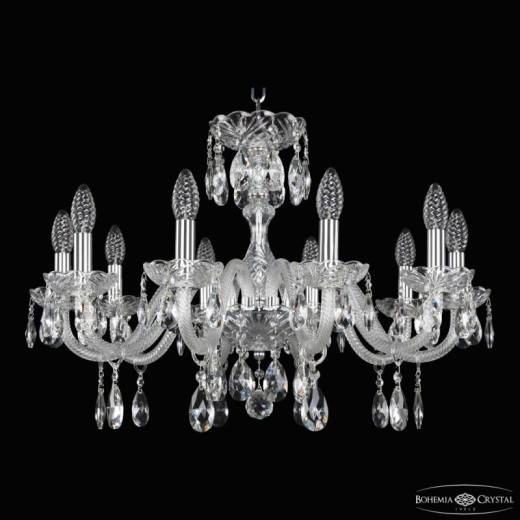 Подвесная люстра Bohemia Ivele Crystal 117 117/10/240 Ni