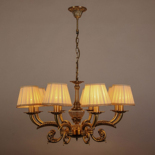 Подвесная люстра Abrasax Sylvia L.8110-8BR SHADE