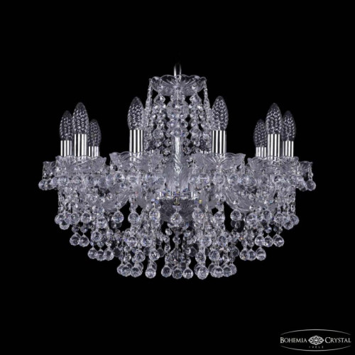 Подвесная люстра Bohemia Ivele Crystal 1409 1409/10/195 Ni