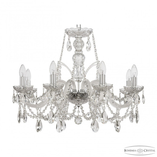 Подвесная люстра Bohemia Ivele Crystal 105 105/8/240 Ni