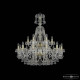 Подвесная люстра Bohemia Ivele Crystal 1409 1409/12+6/300/XL-94/2d G