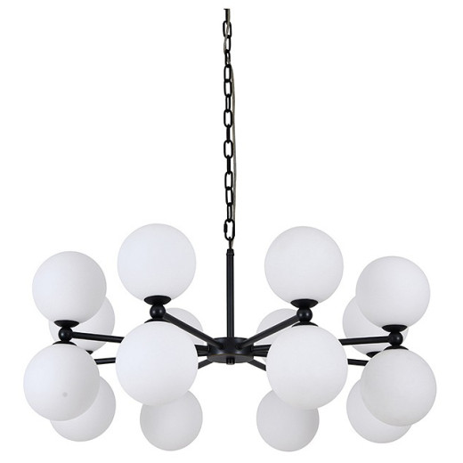 Подвесная люстра Newport INGRID 3840/80 С black+gold