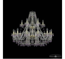 Подвесная люстра Bohemia Ivele Crystal 1410 1410/12+6/360/2d G V7010