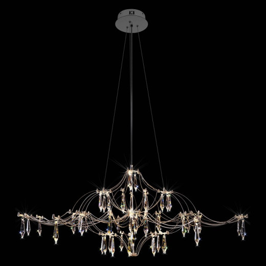 Подвесная люстра Loft it Mira 10587/1000 Silver Asfour