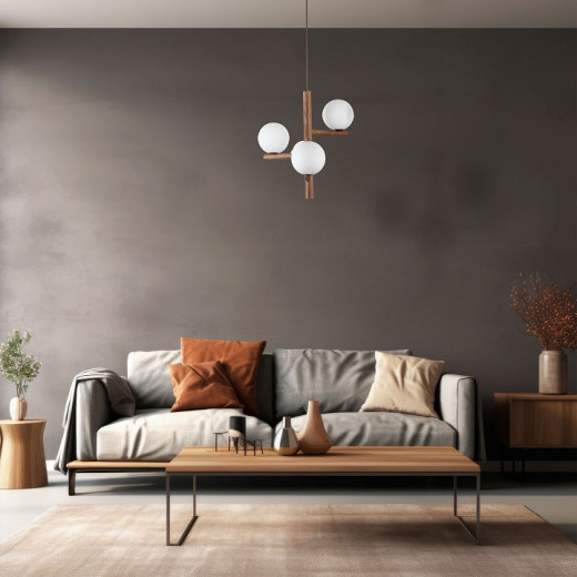 Подвесная люстра Eurosvet Estera Wood 10271 Estera Wood