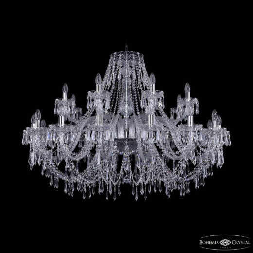 Подвесная люстра Bohemia Ivele Crystal 1403 1403/16+8/460 Ni