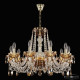 Подвесная люстра Bohemia Ivele Crystal 5402 5402/10/240 G Amber/M-1H K721