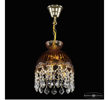 Подвесная люстра Bohemia Ivele Crystal 5478 5478/22 G Amber/M-1G Leafs