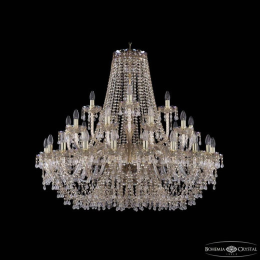 Подвесная люстра Bohemia Ivele Crystal 1410 1410/20+10+5/400 G V0300 M801
