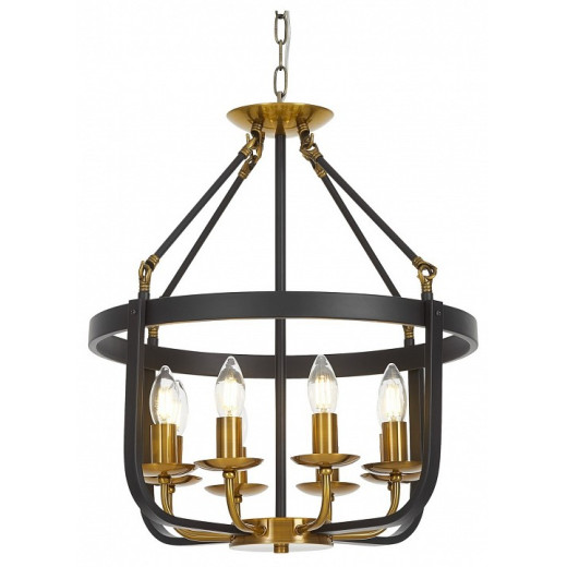 Подвесная люстра LUMINA DECO Berling LDP 8024-8 BK+MD