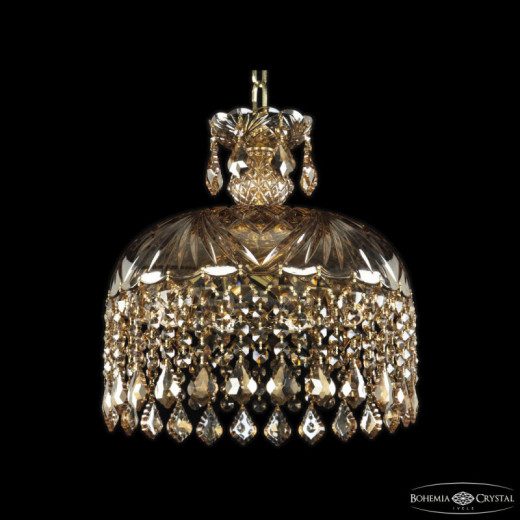 Подвесная люстра Bohemia Ivele Crystal 1478 14781/35 G Leafs M721
