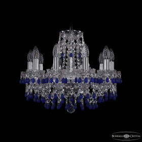 Подвесная люстра Bohemia Ivele Crystal 1410 1410/10/160 Ni V3001