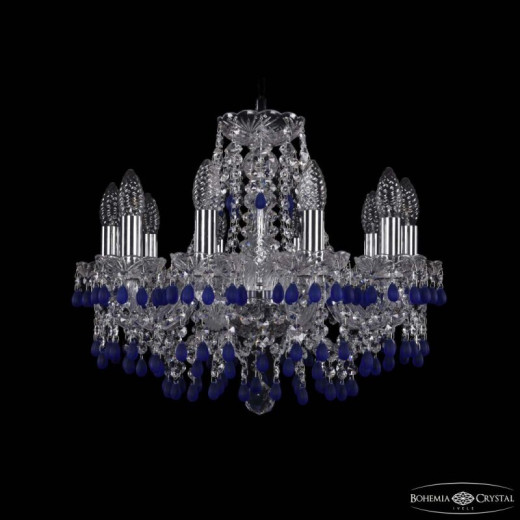 Подвесная люстра Bohemia Ivele Crystal 1410 1410/10/160 Ni V3001