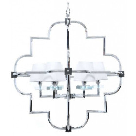 Подвесная люстра LUMINA DECO Baltimore LDP 8020-6 CHR+WT