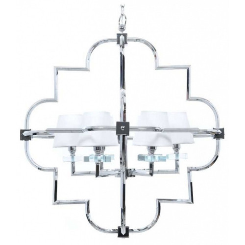 Подвесная люстра LUMINA DECO Baltimore LDP 8020-6 CHR+WT