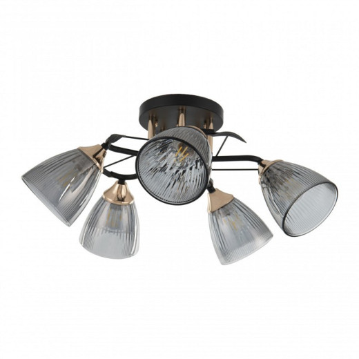 Потолочная люстра Arte Milano AMALFI-322610 322610/5 BK+FG