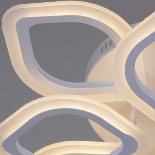 Потолочная люстра  10320-0.3-4+4S WH