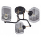 Потолочная люстра Arte Milano AMALFI-324308 324308/3 BK+FG