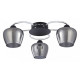 Потолочная люстра Arte Milano AMALFI-321508 321508/3 CR+BK