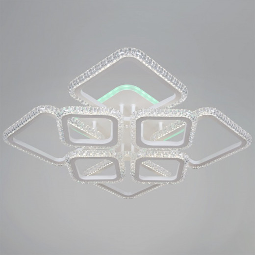 Потолочная люстра  46890-0.3-4+4A WH (RGB)