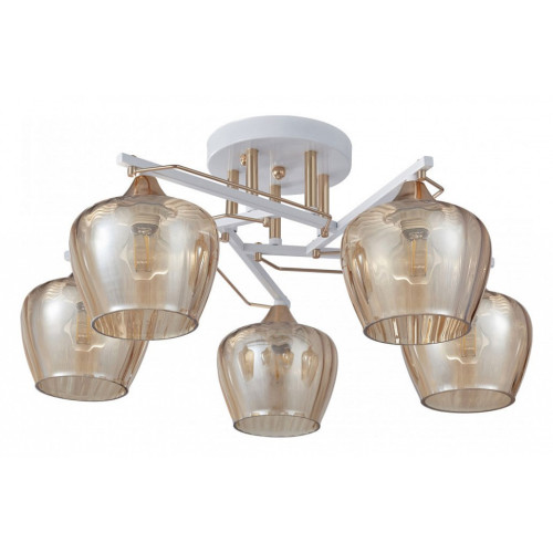Потолочная люстра Arte Milano AMALFI-329508 329508/5 WH+FG