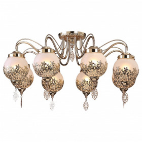 Потолочная люстра Arte Lamp Moroccana A4552PL-8GO