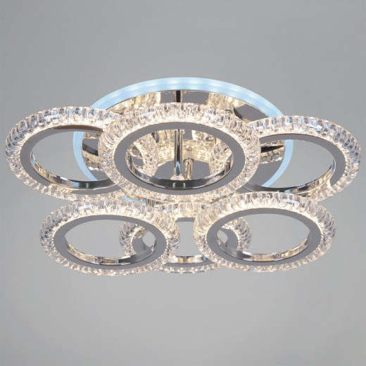 Потолочная люстра 09863-0.3-3+3 CR (RGB)