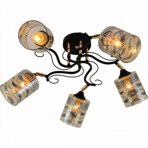 Потолочная люстра 11313-0.3-05 BK+FGD