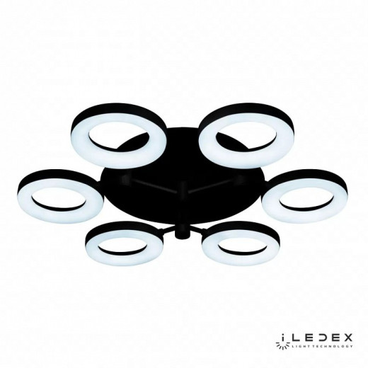 Потолочная люстра iLedex Jomo FS-014-X6-(B) 72W BK