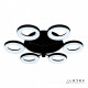 Потолочная люстра iLedex Jomo FS-014-X6-(B) 72W BK