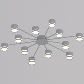 Потолочная люстра 06730-0.3-12 GX53 GREY
