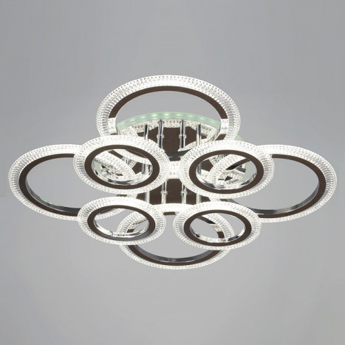 Потолочная люстра 09837-0.3-4+4A CR (RGB)