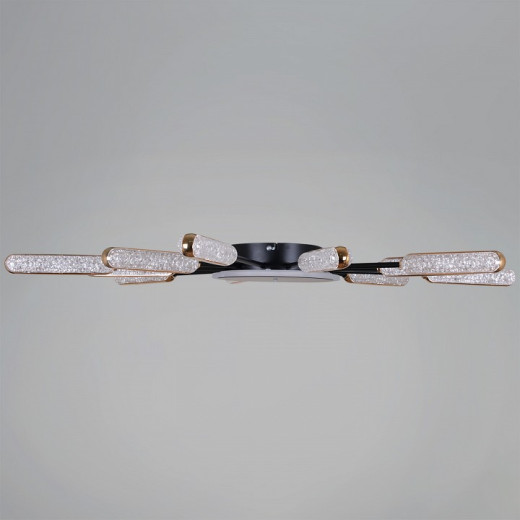 Потолочная люстра  08290-0.3-12 BK+GD